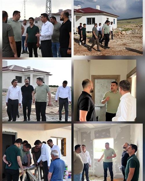 📌 KALICI KIRSAL KONUTLAR ZİYARETİ GERÇEKLEŞTİRİLDİ